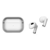 Belaidės ausinės Bluetooth 5.3 ausinės mini nešiojamos cinko lydinio įkrovimo dėžutė TWS ausinės ausinės Bluetooth ausinės sidabras