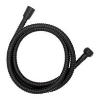 Lankstus dušo žarna - WENKO - Juoda - 150 cm - Anti-vijimo - Nerūdijantis plienas