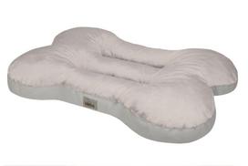 Hobbydog čiužinys Bone Light Grey Fur, L, 105x75 cm