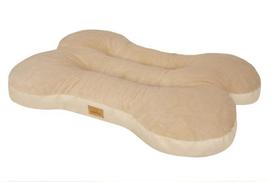 Hobbydog čiužinys Bone Beige Fur, L, 105x75 cm