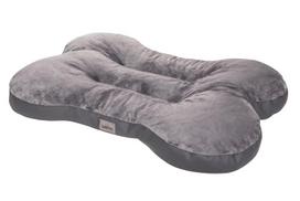 Hobbydog čiužinys Bone Graphite Fur, L, 105x75 cm