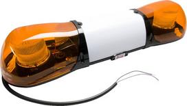 Mirksinčių šviesų juosta, Xenon, 12/24V, gintarinė, 750 mm, Britax