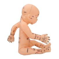 Akupunktūros modelis vaikams, masažo modelis, pediatrinė treniruočių lėlė, akupunktūros modelis vaikams
