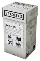 Bradley’s arbata Earl Grey 25pak.