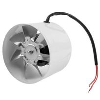 150 mm ištraukiamasis ventiliatorius 220 V 2800 aps./min. 40 W 50 Hz 600 m³/h juoda