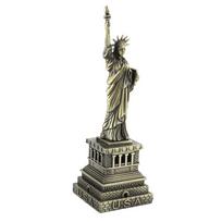 Laisvės statula Metalinis pastato modelis Stalo dekoracija Dovana Garsaus pastato modelis