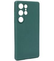 Žalias dėklas Samsung Galaxy S25 Ultra telefonui "Matt Case"