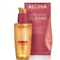 Alcina Nutri Shine Nourishing Oil Hair Elixir Aliejinis eliksyras plaukams, 50ml