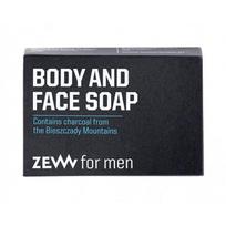 ZEW Face and Body Soap with Charcoal Veido ir kūno muilas su anglimi, 85g