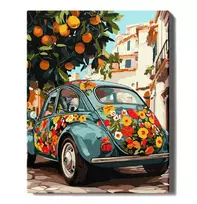 Gėlėtas automobilis