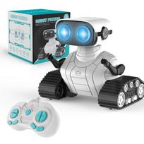 Nuotolinio valdymo robotas vaikiškas elektrinis žaislas įkraunamas didelės talpos baterijos veikimo laikas dėlionės žaislas