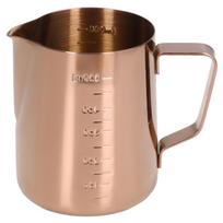 550 ml pieno putojimo puodelis su Scale Rose Gold nerūdijančio plieno putų ąsočiu, kavos garinimu L