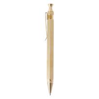 Durable Hexagon Press Metal Business Ballpoint Pen 0.5mm Nib Office School Supplies