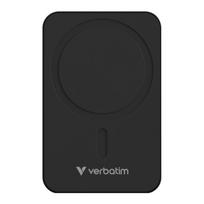 Atsarginis maitinimo šaltinis ("Power Bank") Verbatim - Charge ´n´ Go Essentials Power Bank Magnetic Wireless 20000 mAh Black