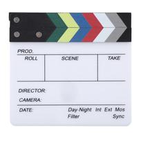 Filmo klaketė Režisierius Filmavimas Klaketė Klaketė Foto rekvizitas dekoravimui 20x19.5cm /