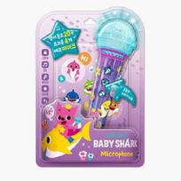 Pinkfong Kūdikio Ryklio Angliškas Mikrofonas Vaikų Žaislas
