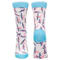 S-Line Sexy Socks - moteriškos kojinės - Kamasutra raštas - medvilnė