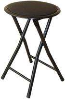 Sulankstoma metalinė taburetė 30 cm juoda PATIO