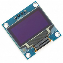 Oem OLED ekranas 4PIN 0.96' 128x64 su I2C - mėlynas