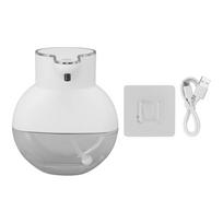 Automatinis muilo dozatorius, bekontaktis, įkraunamas, IPX5 atsparumas vandeniui, montuojamas ant sienos, indukcinis muilo dozatorius balta