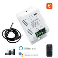 „WiFi Tuya Smart Switch“ termostatas „Smart Home“ temperatūros stebėjimo jungiklio automatikos moduliai palaiko „Alexa“ valdymą balsu