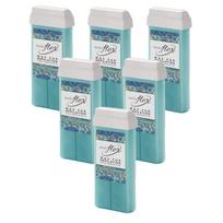 Vaško kasetė ItalWax Flex Aquamarine, 6x100 ml