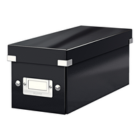 Sulankstoma CD dėžė LEITZ CLICK & STORE  143 x 352 x 136 mm juoda