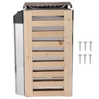 Saunos krosnelė 3.6KW 110V Su vidiniu valdymu Nerūdijančio plieno Saunos šildymo krosnelė namams, viešbučiui, garui