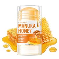 Medaus Rankų Ir Kojų Kremas Sausoms Kulnams Ir Kojoms Drėkinanti Priežiūra Sausoms Kulnams Atstatantis Kremas Lazdelė Sausoms Kulnams Ir Kojoms40ML One Size balta