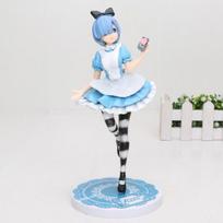 Anime figūrėlė Rem Gyvenimas kitame pasaulyje nuo nulio Ram/Rem Stebuklų šalyje veiksmo figūrėlės modelis Žaislas Rem