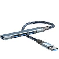 USB C HUB 3.0 Type C 3.1 4 Port Multi Splitter Adapter OTG, skirtas Xiaomi Lenovo Macbook Pro 13 15 Air Pro kompiuterio priedai Type C