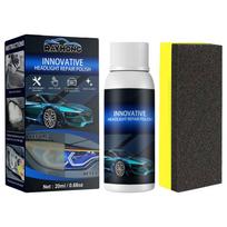 Inovatyvus priekinių žibintų remonto poliravimas, automobilio žibintų remonto skystis, automobilio žibintų valiklis 9*3.3cm,50ml balta