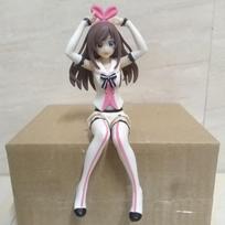 Anime Kizuna Ai PVC veiksmo figūrėlės kolekcionuojamas modelis lėlės žaislas