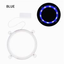 Cornhole LED žibintai itin ryškūs lentai Corn Hole žibintai šeimos kiemo pupų maišų metimo žaidimui blue mėlyna