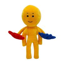 Aguonų žaidimo grotuvas pliušinis žaislas Huggy Wuggy Peluche žaislas Baisi lėlė namų dekoro žaidimo veikėjas siaubo baisi lėlė vaikui gimtadienio dovana 25cm geltona
