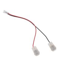 Magnetic 2Pin JST 1.25mm input output Power Cable for AA AAA C LR20 CR123A 18650 14500 26650 21700 10440 Batteries black