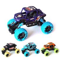 Mini Atsparus Super Smūgių Absorbentas Visureigis Vaikų Laipiojimo Atgal Traukiamas Dvigubos Traukos Žaislas