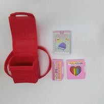 Miniatiūrinė 1:6 lėlės rankinė Mokyklinė kuprinė Barbie lėlei Kuprinė maišelis Blythe lėlei 1/6 krepšys Lėlių aksesuarai Edukacinis žaislas įvairiaspalvis