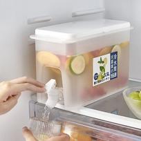 3500ml Refrigerator Lemon Juice Pitcher Cold Water Pots with Faucet Drinkware Bottle Fruit Tea Container Leak Free Kitchen Tool 3.5L balta