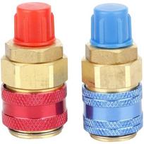 Oro kondicionierių R134A jungtys (varinės) 1/ 4" su išoriniu sriegiu 2vnt.