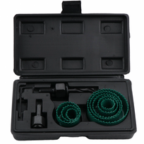Gręžimo karūnų medžiui rinkinys 11vnt. 19/ 64mm
