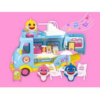 Pinkfong Baby Shark Dainuojantis Plaukiojantis Autobusas Vaikams Žaislas