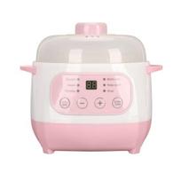 1 l didelės talpos mini lėta viryklė, apsauganti nuo nudegimo Lengvas valdymas Elektrinė išmanioji keraminė sriubos košės viryklė Daugiafunkcis puodas US Plug