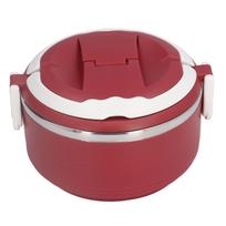 Japanese Style Bento Boxes Stainless Steel Lunch Box Portable Thermal Lunch Box for School L