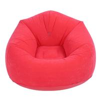 Pripučiama poilsio kėdė, plaukiojanti PVC, nešiojama sulankstoma sofa, skirta svetainės miegamojo balkonui raudona