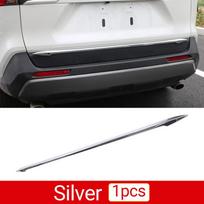 Skirtas Toyota RAV4 2019 2020 2021 2022 2023 2024 RAV 4 XA50 hibridinio ABS automobilio galinio bagažinės dangčio galinio vartų apdailos juostos lipdukas sidabras