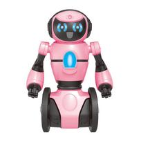 Išmanus robotas WiFi kamera Šokis Muzika Gestų G-sensoriaus valdymas Kliūčių vengimo režimas Robotas rožinė