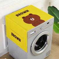 Dust Cover Refrigerator Cover Cloth Washing Machine Dust Cover Dust Cover Household Universal Cover Cloth Microwave Oven Oil Cover 35*100cm