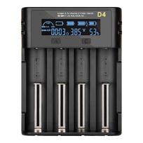 18650 Baterijų Įkroviklis LCD Ekranas Universalus Išmanusis Įkroviklis Įkraunamoms Baterijoms 18650/6650/18490/17670/17500/16340