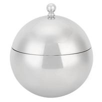 Nerūdijančio plieno dvigubų sienelių izoliuotas ledo kibiras-konteineris vynui, šampanui, statinė su dangčiu